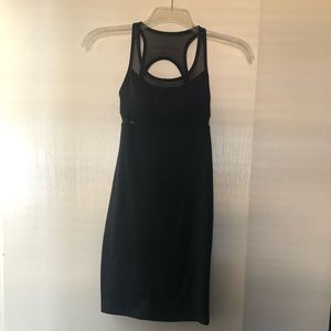 Black tank dress
